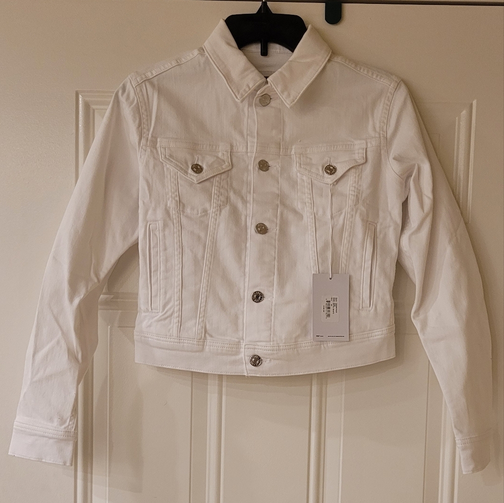 Edwin White Denim Evie Jacket